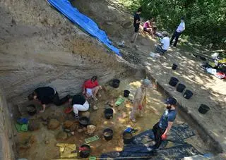 Badania archeologiczne na stanowisku neandertalczyka w Zwoleniu