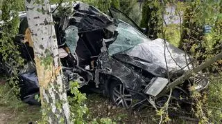 Wypadek w miejscowości Trzebuń 