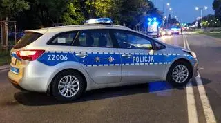 Wypadek na Broniewskiego 