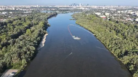 Rośnie poziom Wisły w Warszawie. Dziś kulminacja, potem zacznie spadać 