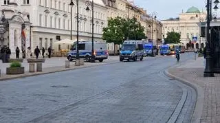 Akcja policji na Uniwersytecie Warszawskim