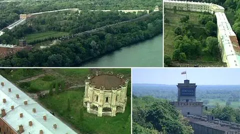 Twierdza Modlin z pokładu Błękitnego 24