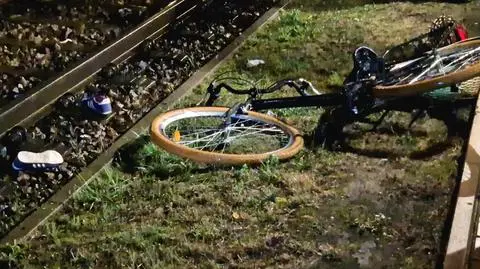 Rowerzystka potrącona przez tramwaj