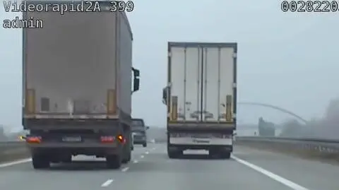 Policjanci obserwowali przede wszystkim kierowców ciężarówek