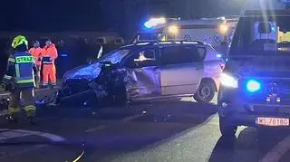 Wypadek pod Siedlcami