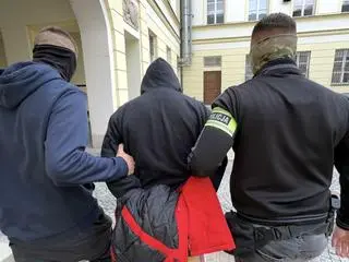 Zatrzymany mężczyzna 