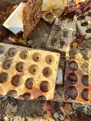 Odkryte pozostałości dawnej fabryki czekolady