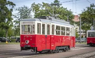 Zabytkowy tramwaj 