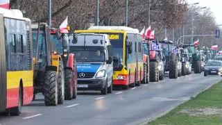 Rolnicy odjechali w asyście policji