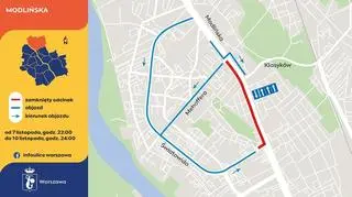 Nowy asfalt na Modlińskiej