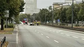 Zderzenie na Puławskiej 