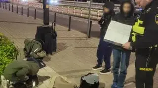 Strażnicy miejscy pomogli ukraińskim uchodźcom