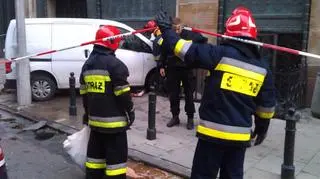 Uciekali kradzionym nissanem