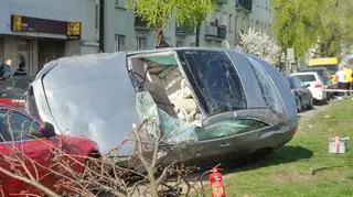 Do wypadku doszło na Radzymińskiej 