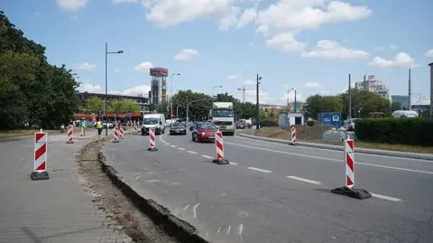 Zmiany na rondzie "Radosława". Drogowcy przeniosą się na skrajne prawe pasy