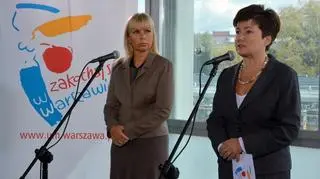 Minister Bieńkowska i prezydent Gronkiewicz-Waltz