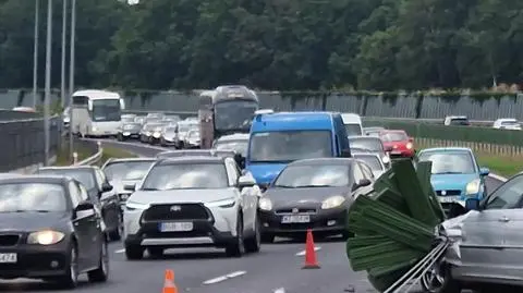 Zderzenie na S8