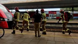 Wypadek na stacji Warszawa Stadion