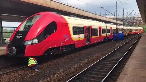 Wypadek na stacji Warszawa Stadion