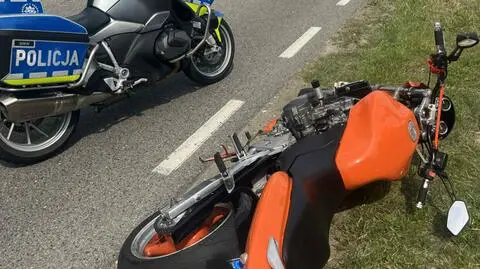 17-latek uciekał na motocyklu przed policją 