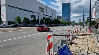 Drogowcy zwężą Marszałkowską przy Złotej