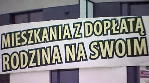 Mniej rodzin na swoim / TVN Warszawa