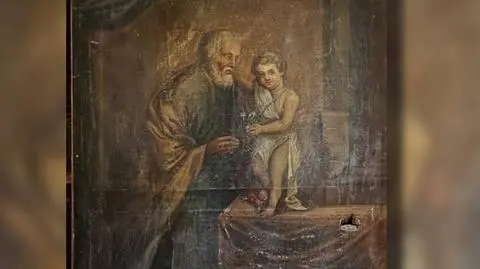 Obraz przedstawiający Św. Józefa z Dzieciątkiem trafił do rejestru zabytków