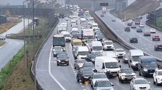 Wypadek i utrudnienia na trasie S8