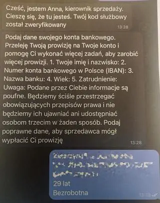 29-latka straciła niemal 55 tysięcy złotych. Policja apeluje