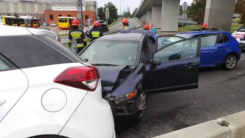 Do zdarzenia doszło na Wisłostradzie 