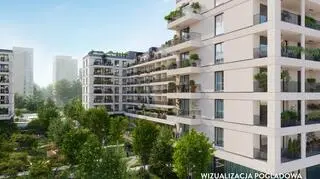 Wizualizacje osiedla na działce po Multikinie na Ursynowie