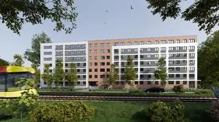 Mieszkania TBS Warszawa Północ na Jagiellońskiej - wizualizacja