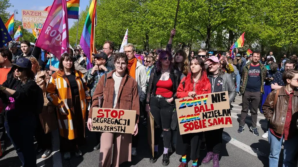 Protest przed KPRM