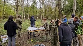 Szkolenie z obrony cywilnej w Łomiankach