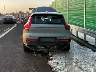 Wypadek na drodze krajowej numer 7