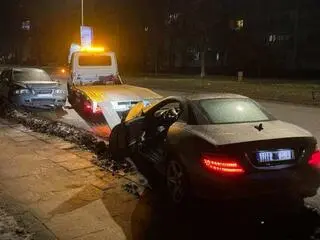 Były organizowane fikcyjne kolizje 