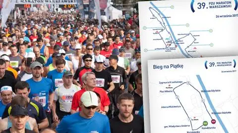 Maraton zmienia trasę przez remont w Śródmieściu