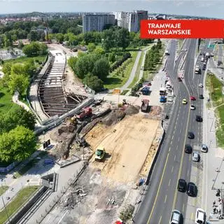 Powstaje tunel tramwajowy do Dworca Zachodniego 