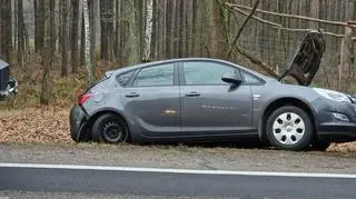 Wypadek pod Warszawą