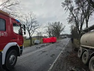 Śmiertelny wypadek na drodze krajowej numer 60