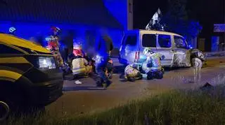Wypadek w Piasecznie