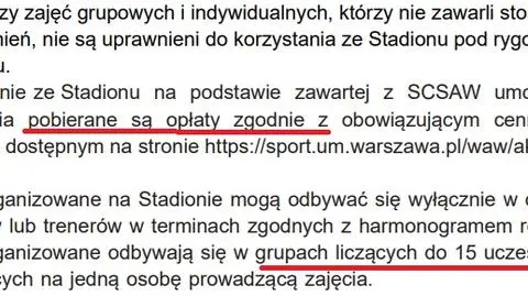 Regulamin korzystania z obiektu Skry
