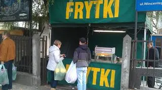 Stoisko z frytkami