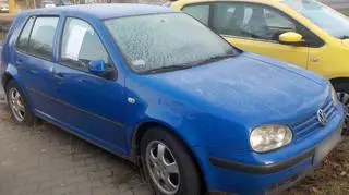 Strażnicy wyjaśniali zagadkę porzuconego volkswagena