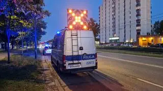 Wypadek na Broniewskiego 