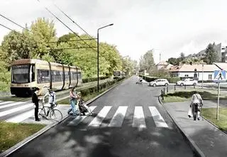 "Kontrowersyjny plan", "opór społeczny". Komu przeszkadza ten tramwaj