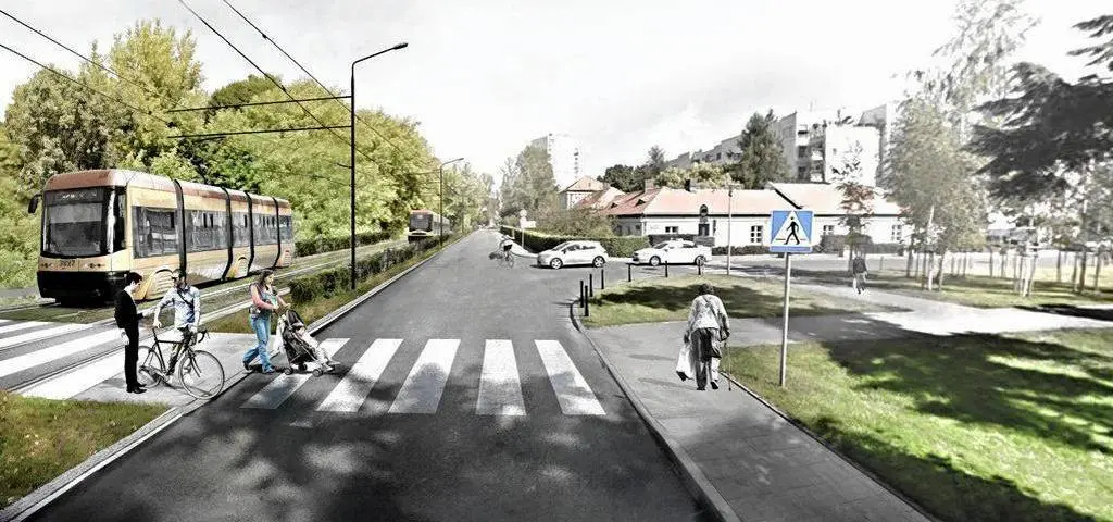 "Kontrowersyjny plan", "opór społeczny". Komu przeszkadza ten tramwaj