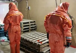 Zlikwidowali narkotykowe laboratorium. Setki kilogramów klefedronu