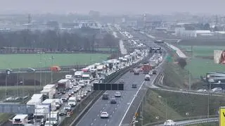 Prace drogowe na trasie S8