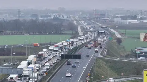 Prace drogowe na trasie S8